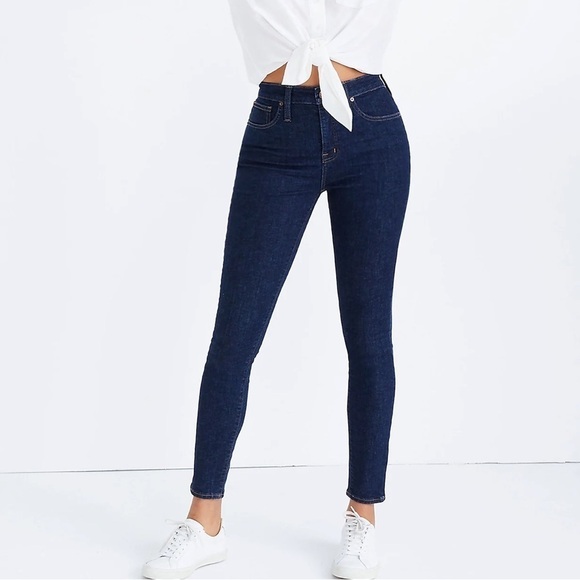 Madewell Curvy High Rise Skinny Jean Lucille Wash - 24 - Picture 1 of 8